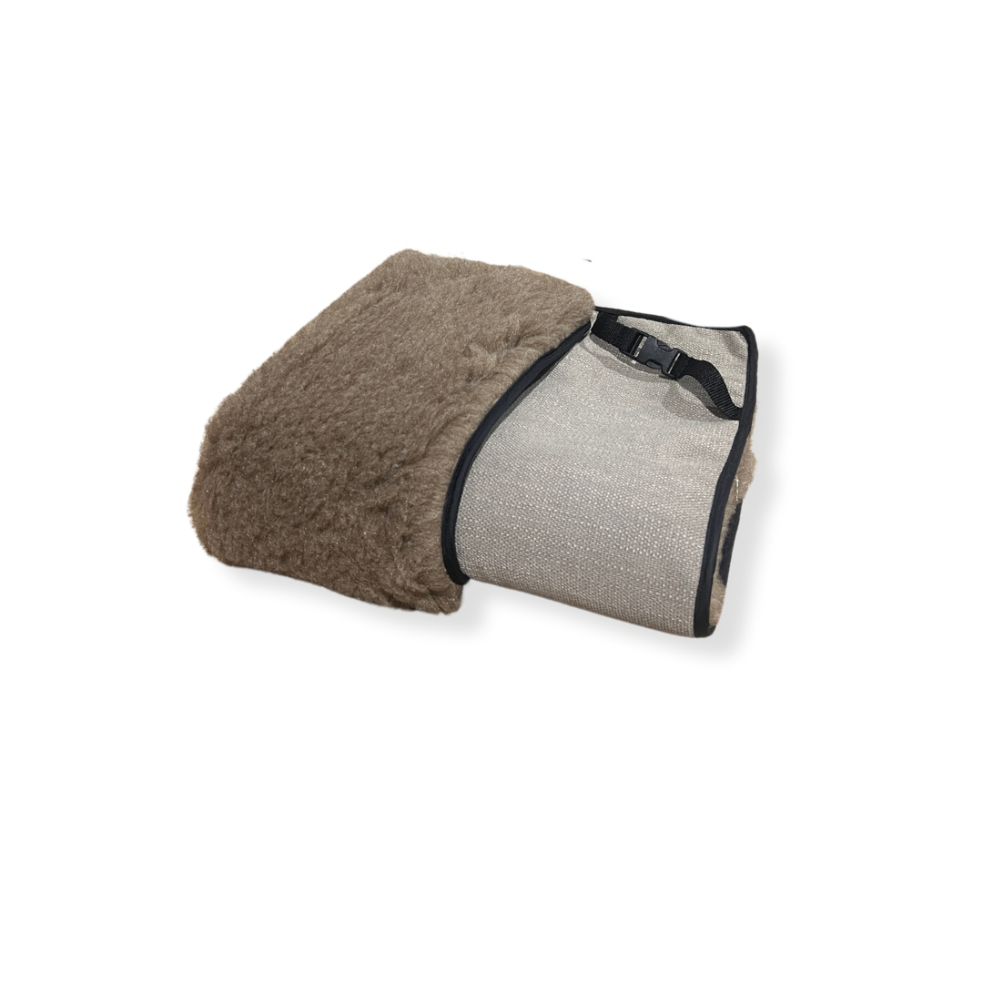 15% OFF Mink & Beige Cotton Luxury Cosy Topper