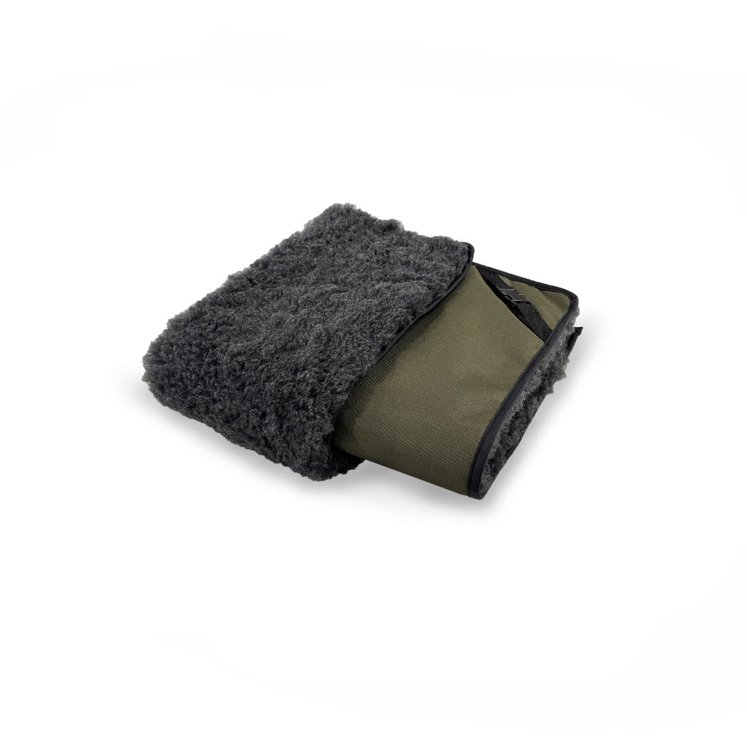 Olive Canvas & Charcoal Cosy Topper
