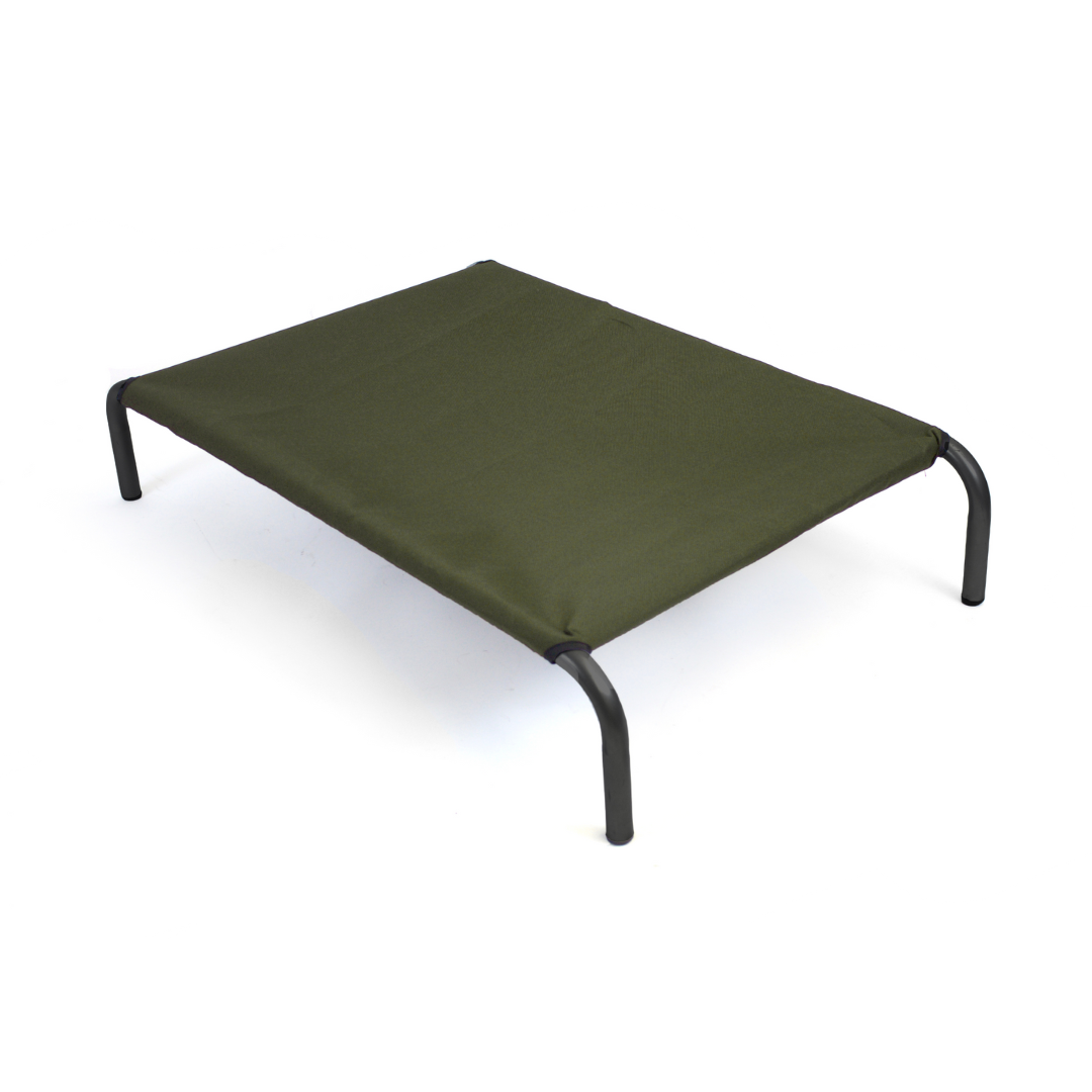 HiK9 Bed with Olive Canvas Cover
